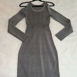 Bebe boutique grey dress